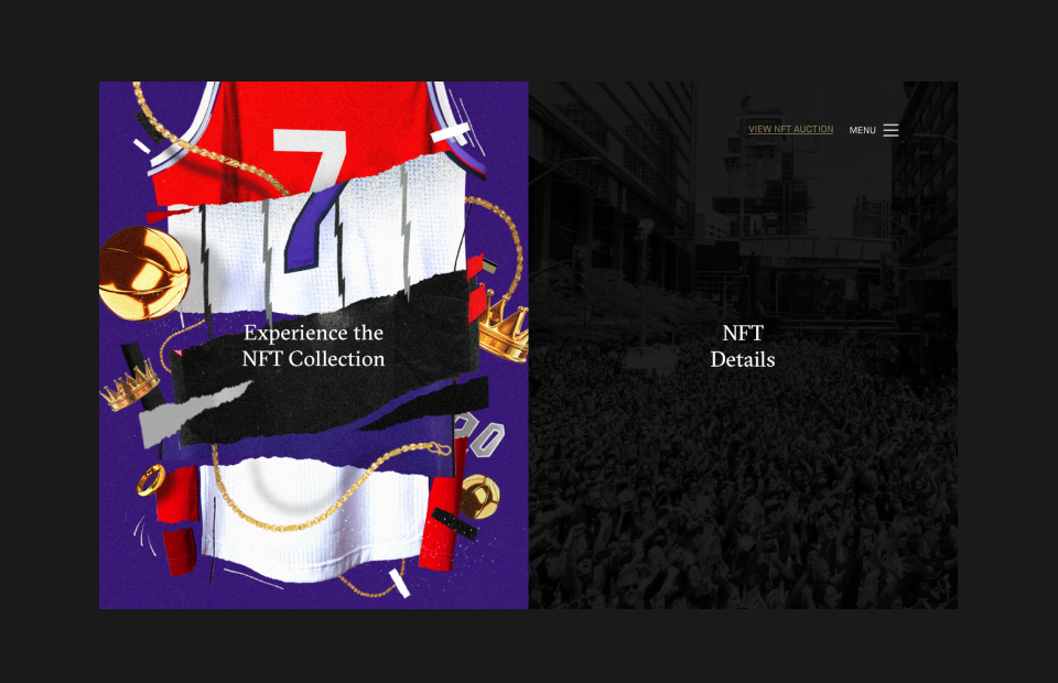 Kyle Lowry NBA Championship NFT Collection website detail