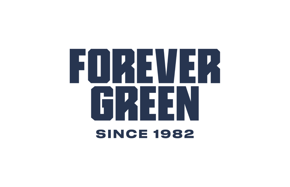 Forever Green Raiders Anniversary Logo
